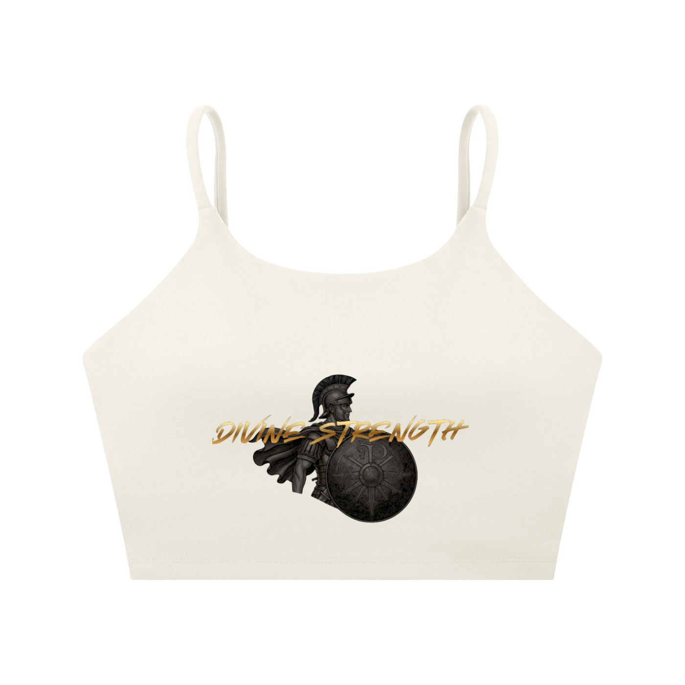Battle Ready Spaghetti Strap Yoga Sports Bra