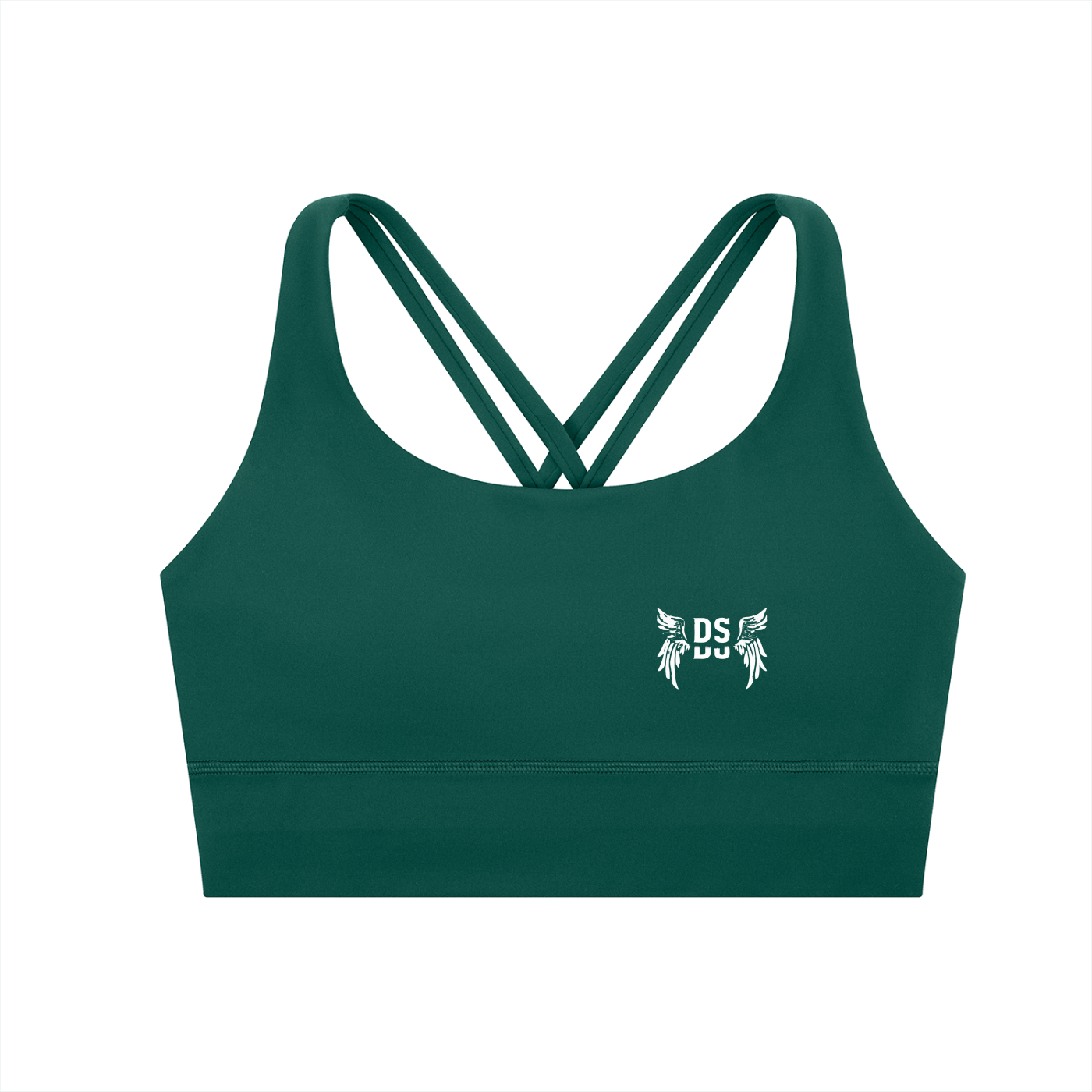 Emblem Strappy Criss-Cross Sports Bra