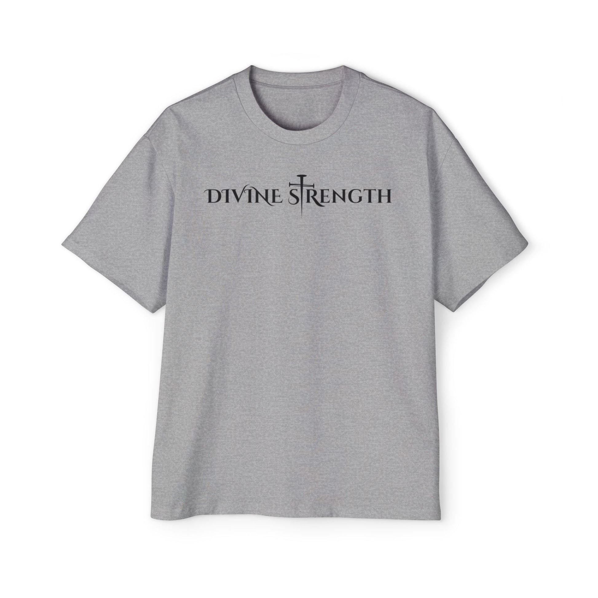 Heavy Oversized Tee - 'JESUS PAID'