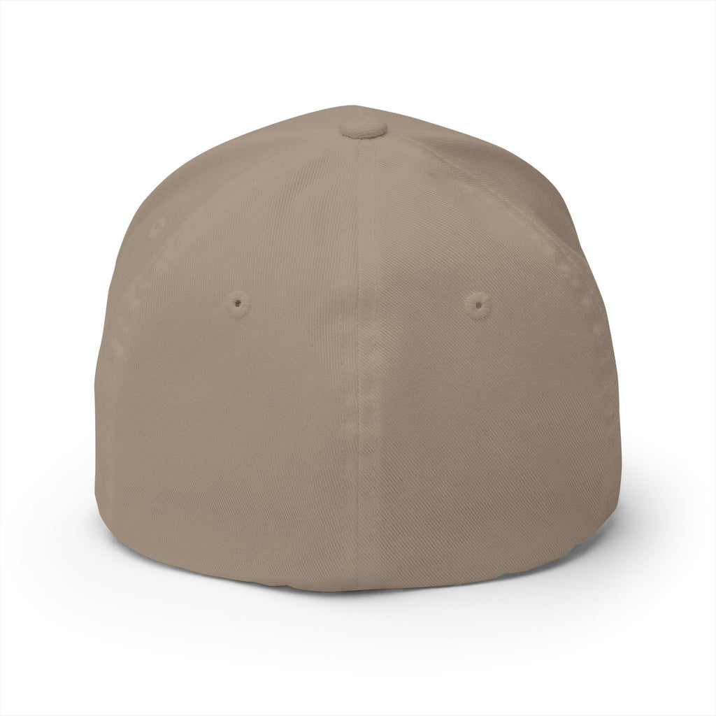 Decretive Font Divine Strength Cap- White Stitch