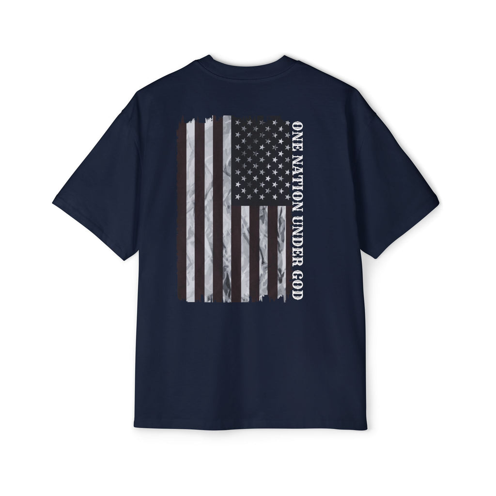 "ONE NATION UNDER GOD" Heavy Oversized Tee