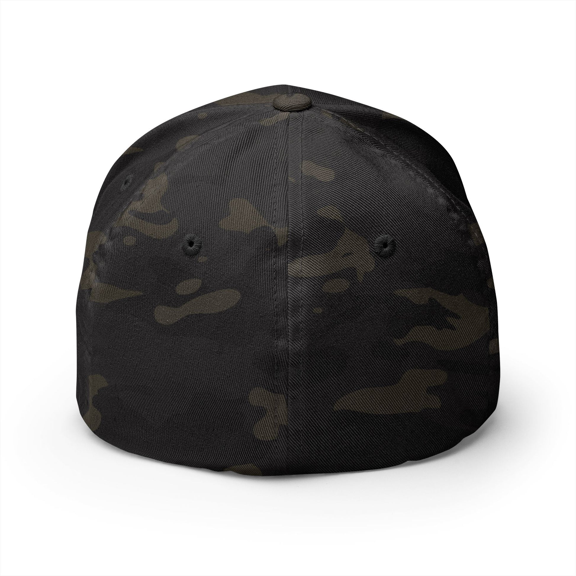 Decretive Font Divine Strength Cap- Black Stitch