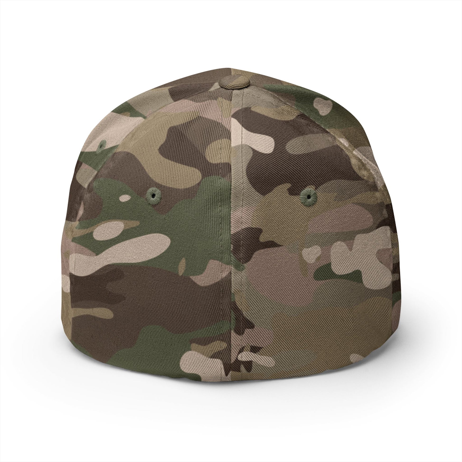 Decretive Font Divine Strength Cap- White Stitch