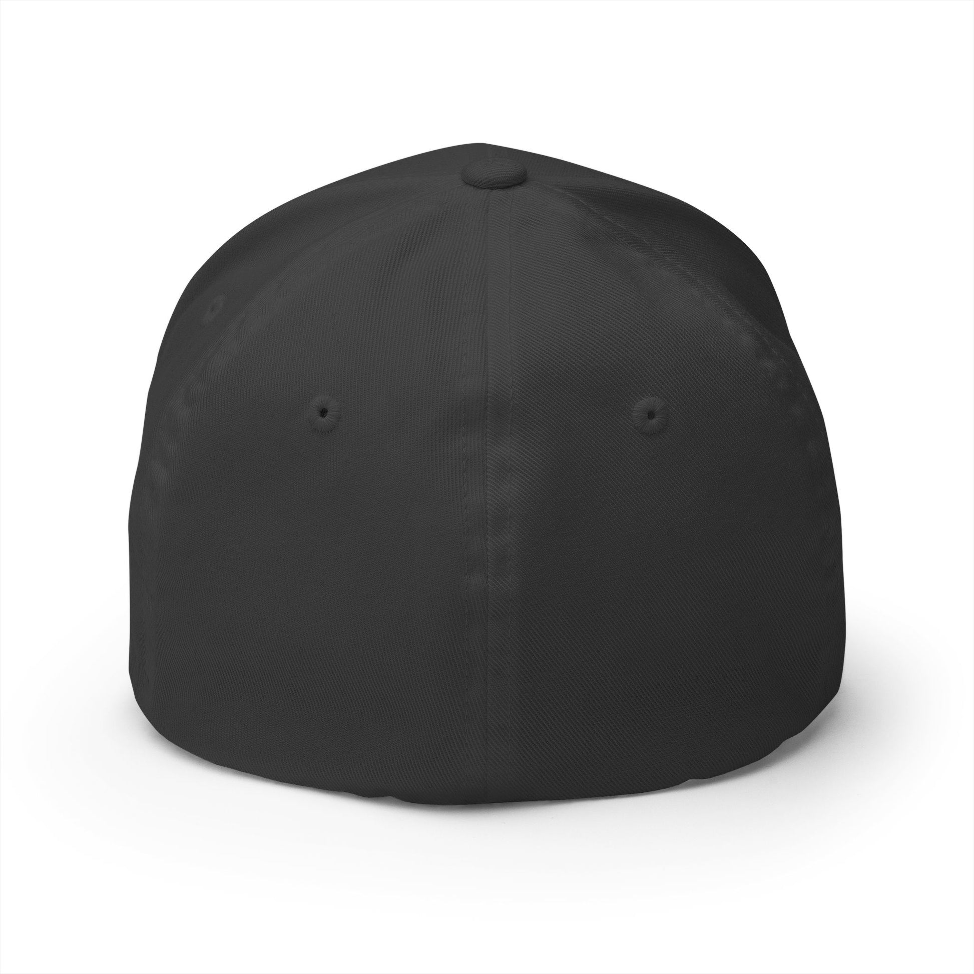 Decretive Font Divine Strength Cap- Black Stitch