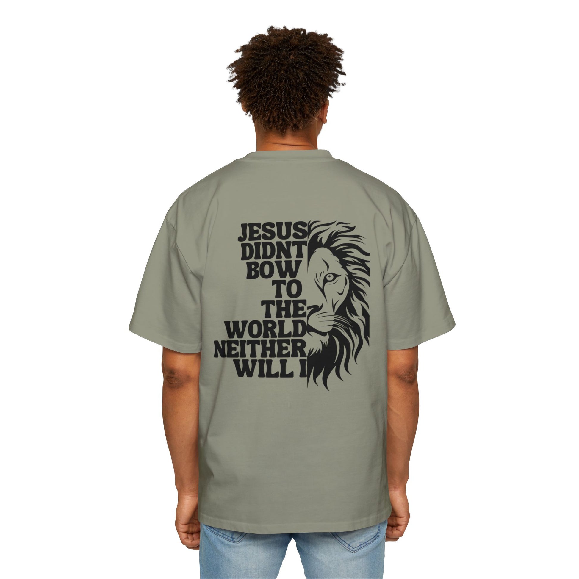 Don't Bow Oversized Tee