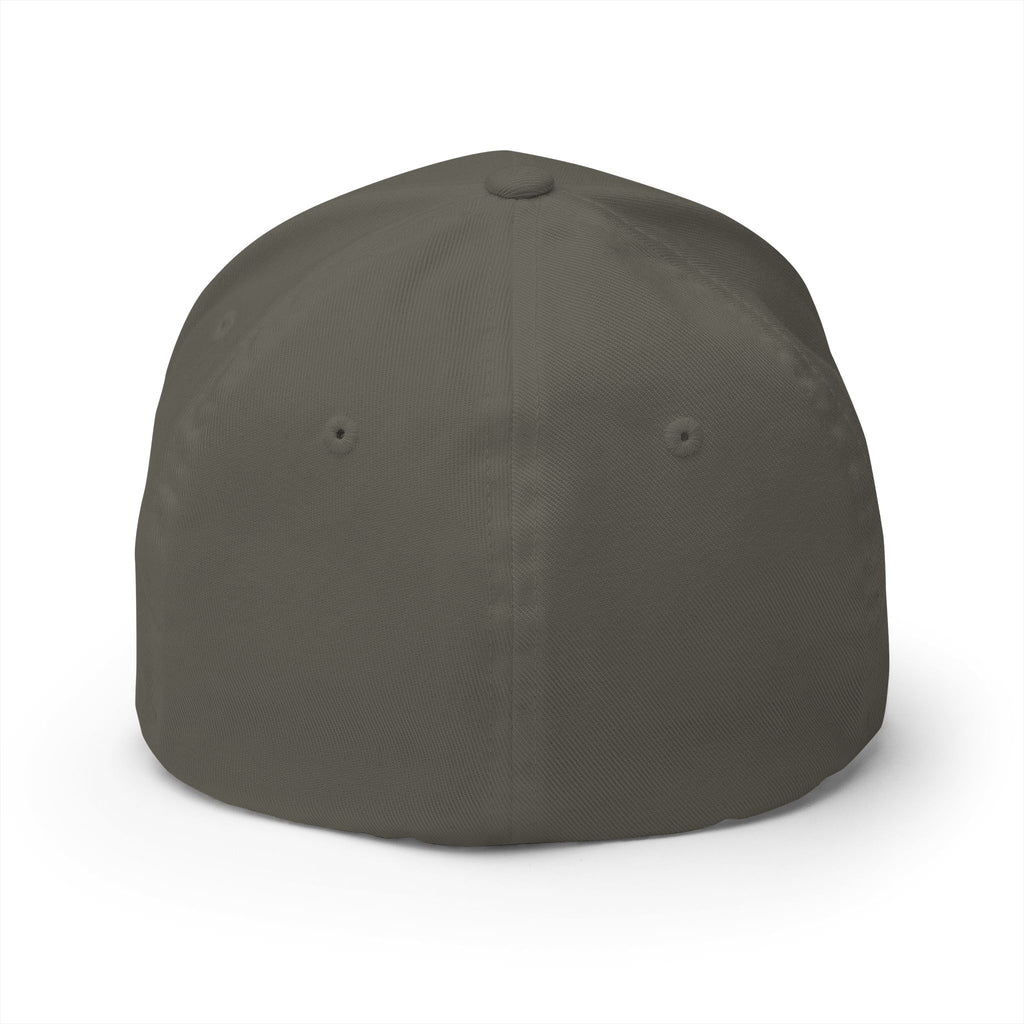 Decretive Font Divine Strength Cap- White Stitch