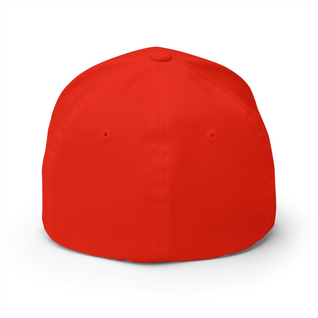 Decretive Font Divine Strength Cap- Black Stitch