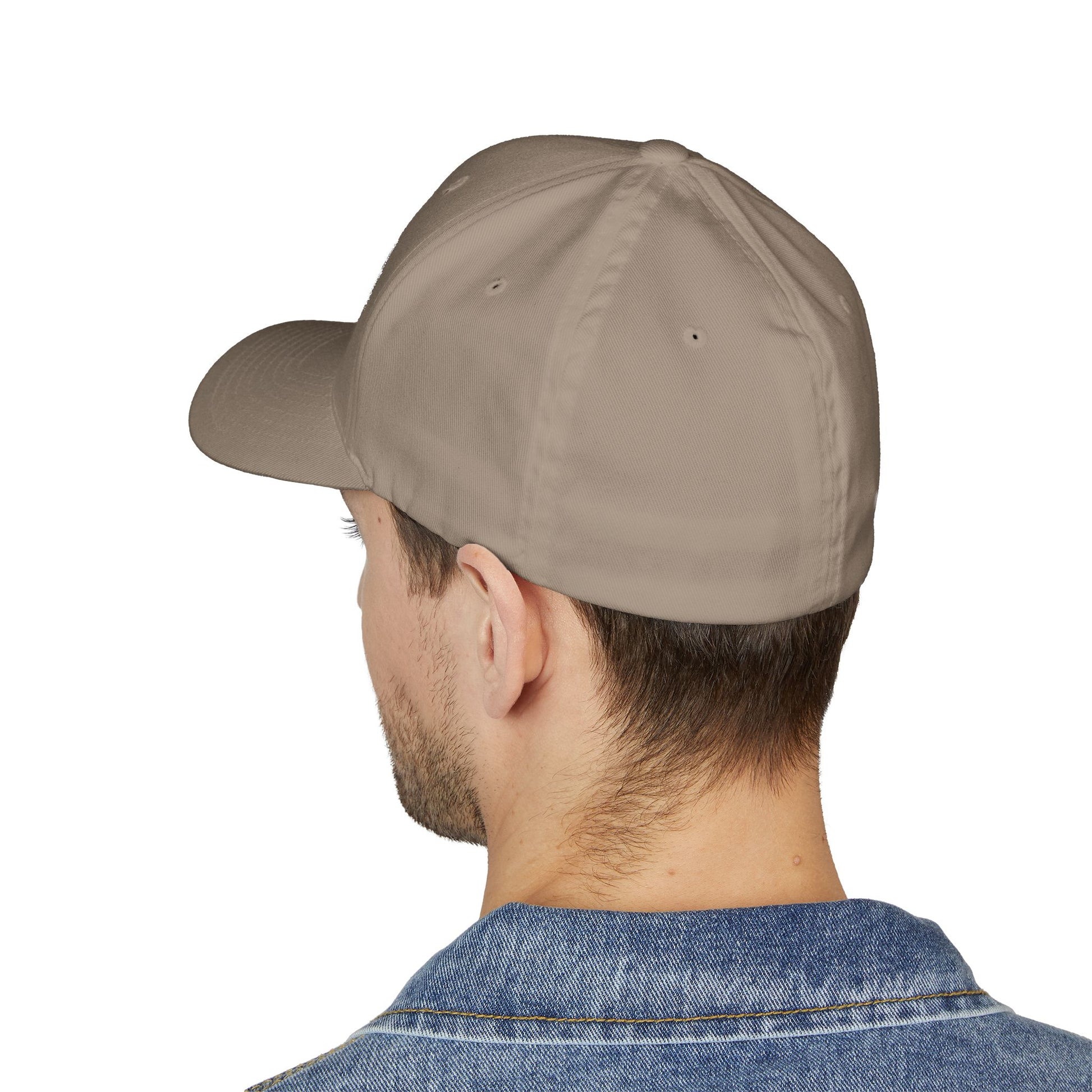 Decretive Font Divine Strength Cap- White Stitch