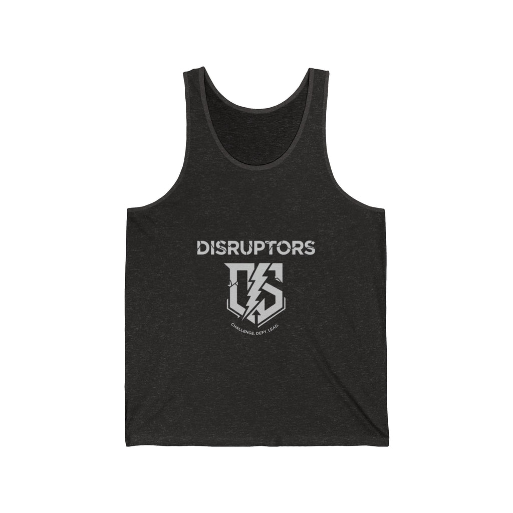 Unisex Jersey Tank Top - Stylish Disruptors Design for Casual Vibes, Great for Summer, Sports, and Everyday Wear, Ideal Gift