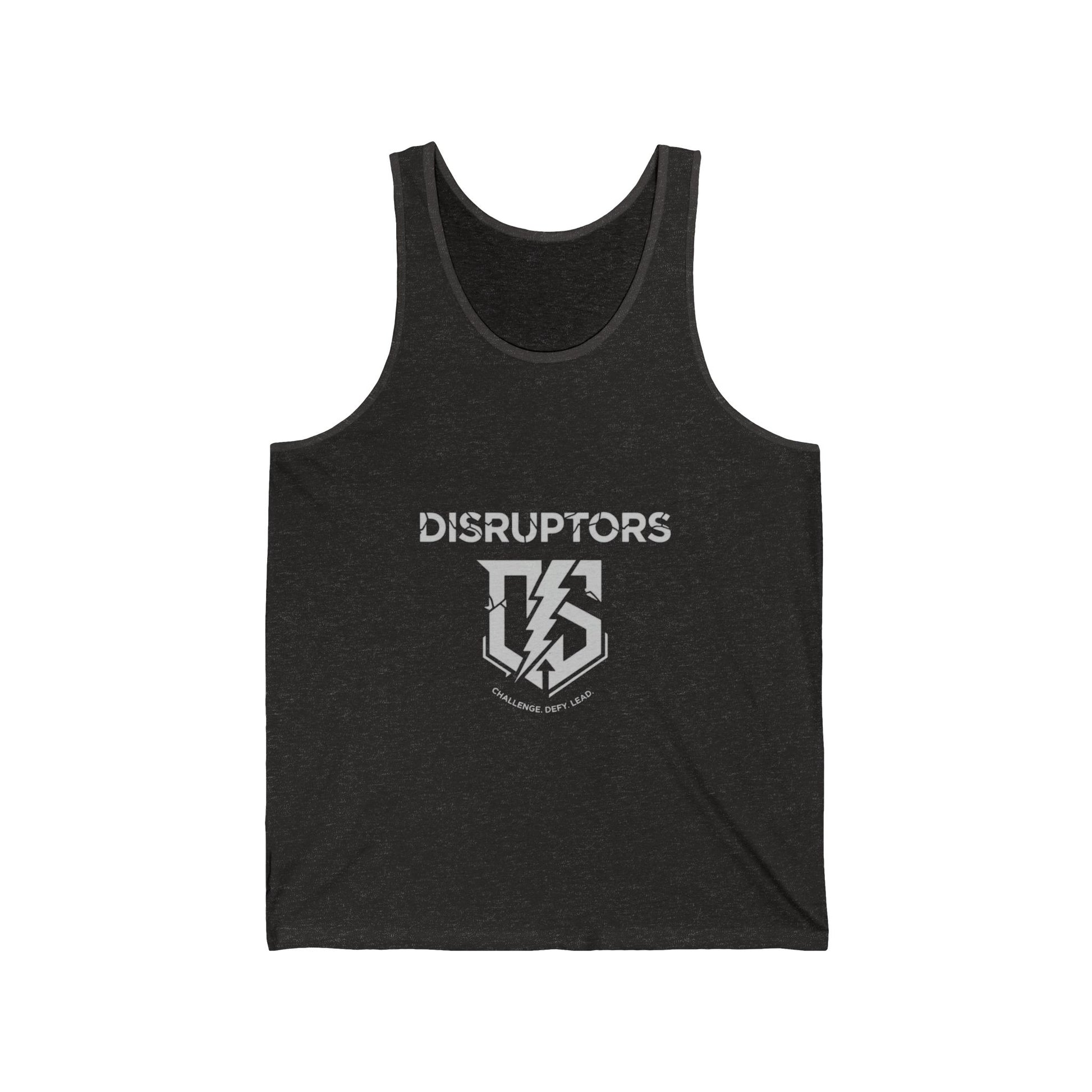 Unisex Jersey Tank Top - Stylish Disruptors Design for Casual Vibes, Great for Summer, Sports, and Everyday Wear, Ideal Gift