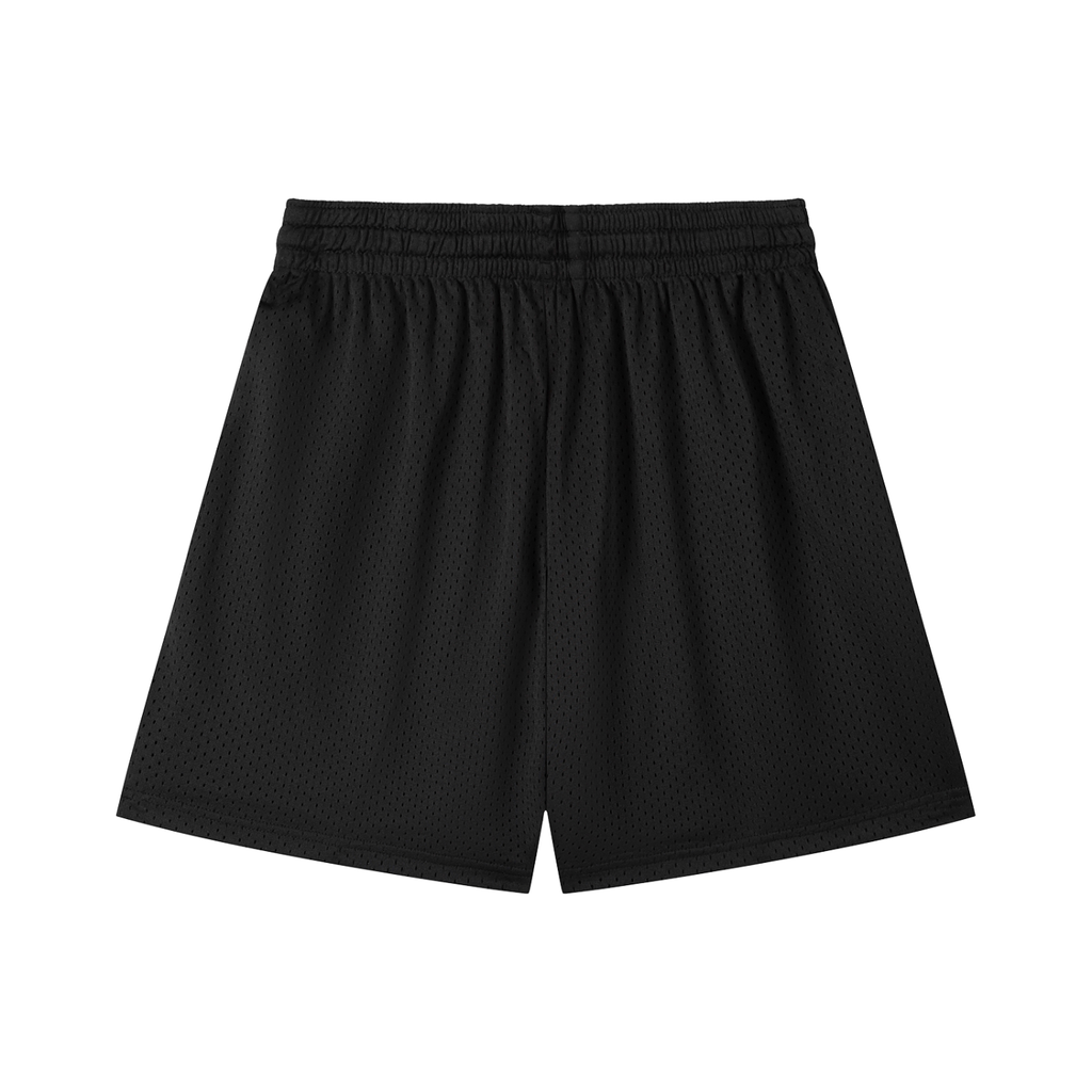 Crown of Thorns Mesh Drawstring Shorts