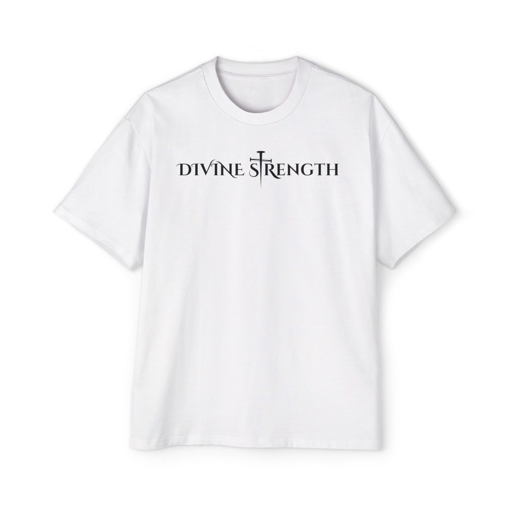 Heavy Oversized Tee - 'JESUS PAID'