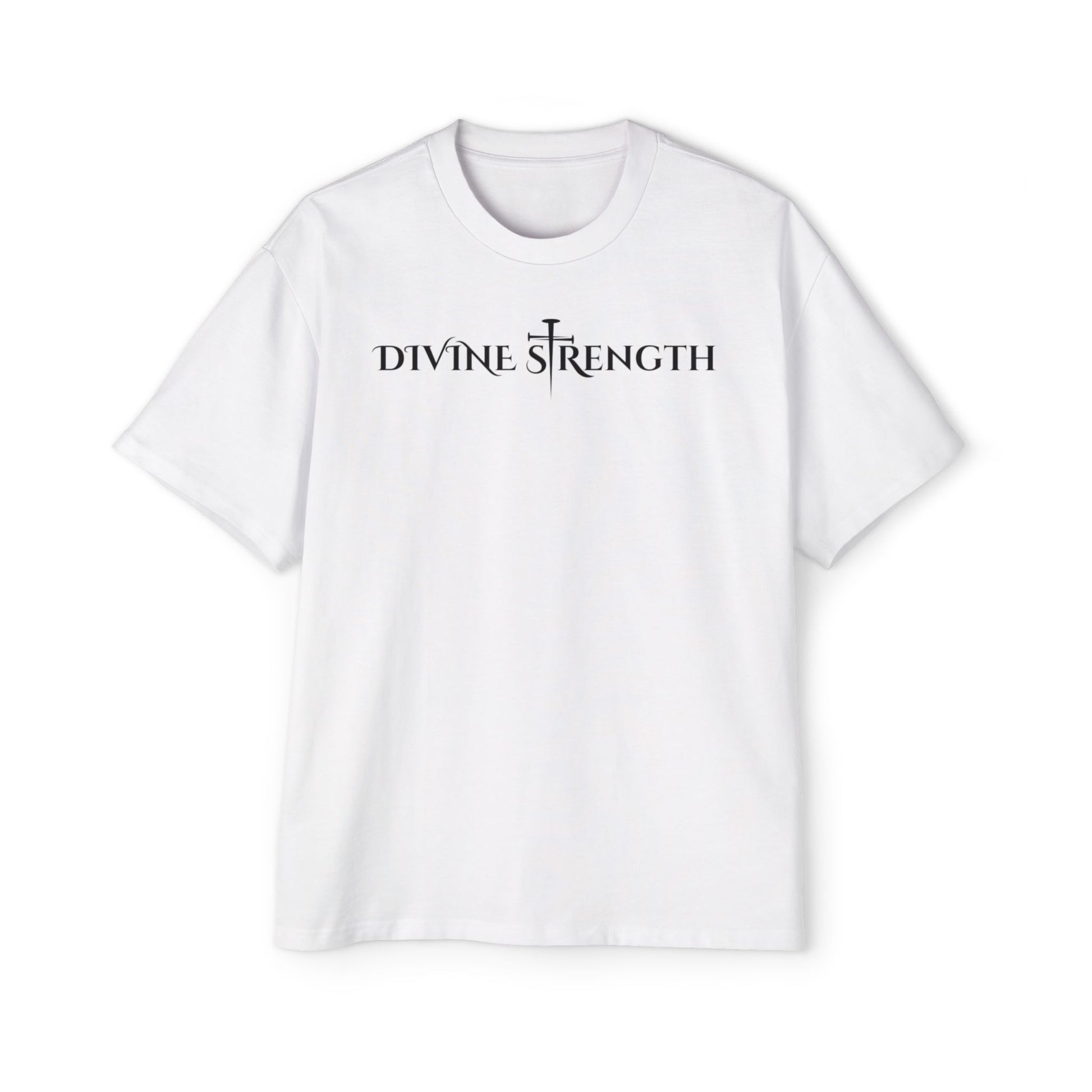 Heavy Oversized Tee - 'JESUS PAID'