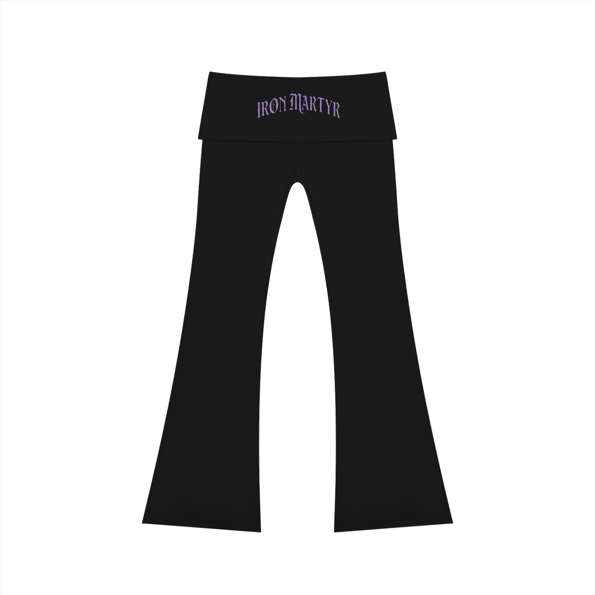 Women's High Rise Byzantine Cross Flared Yoga Pants