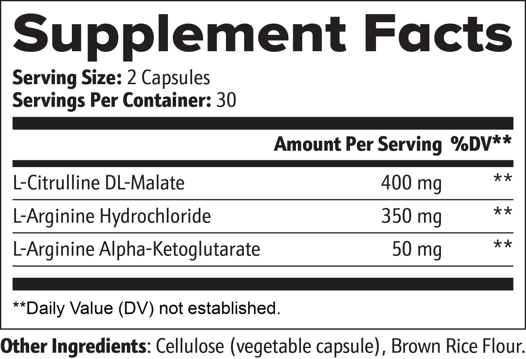 Pillar Breaker Pump  Formula (Nitric Oxide)