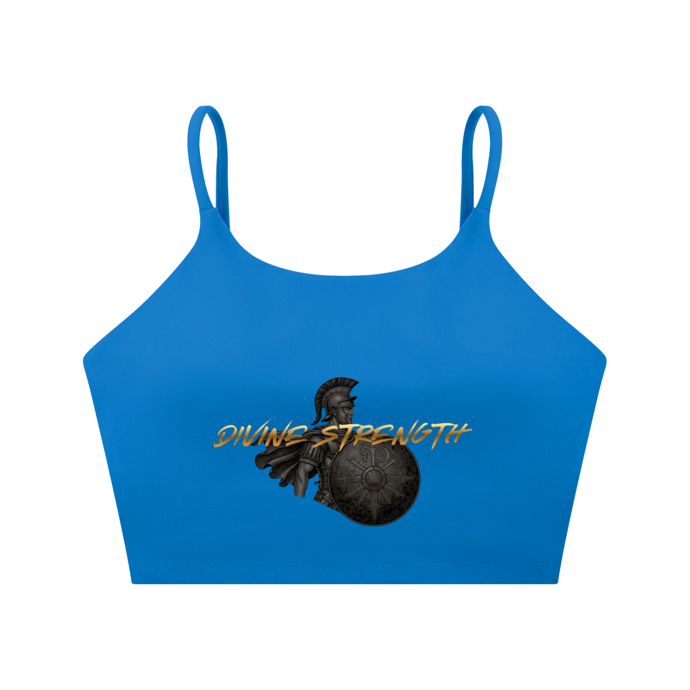 Battle Ready Spaghetti Strap Yoga Sports Bra