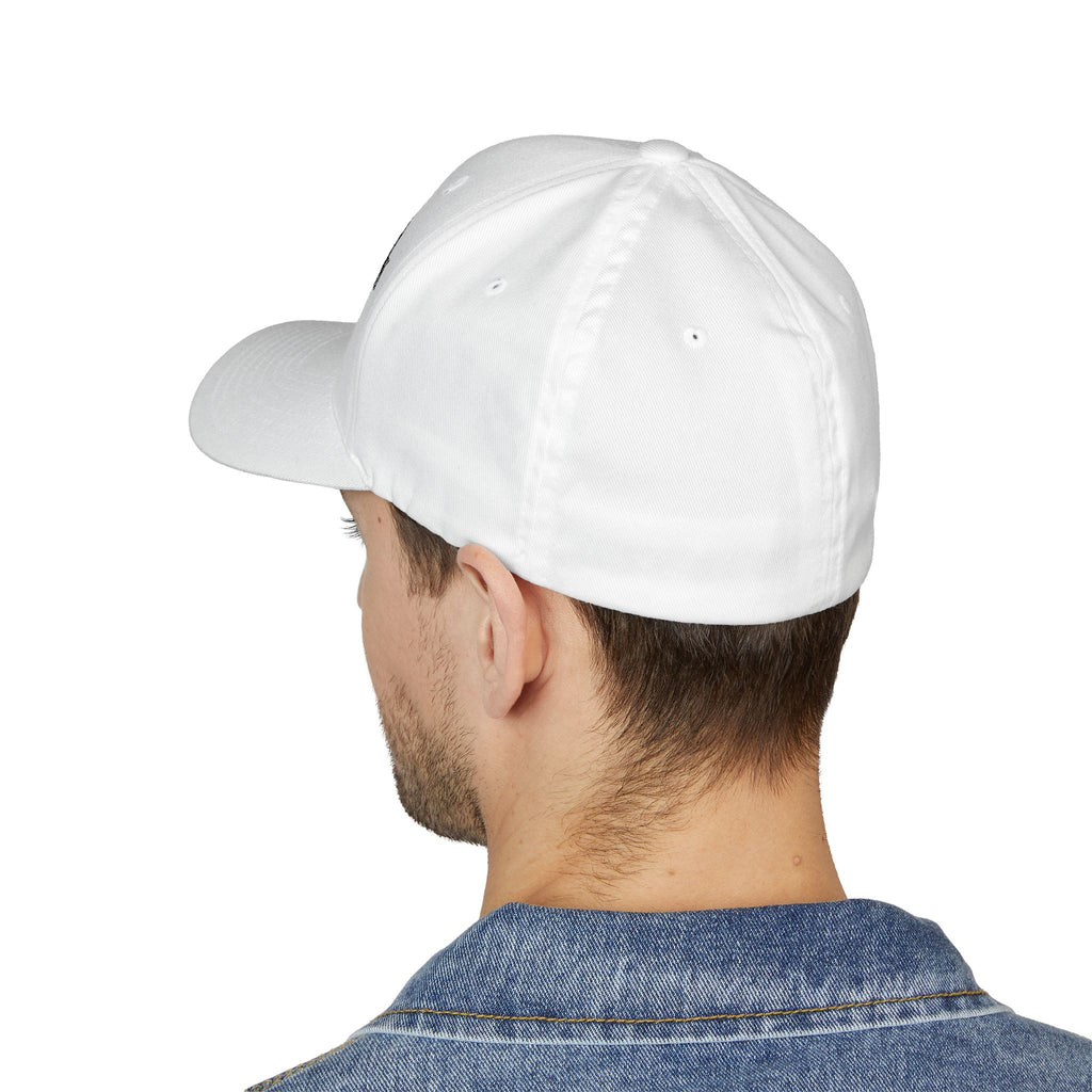 Decretive Font Divine Strength Cap- Black Stitch