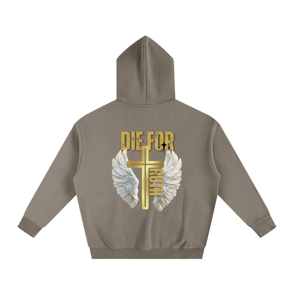 Die For Truth Oversize Fleeced Hoodie