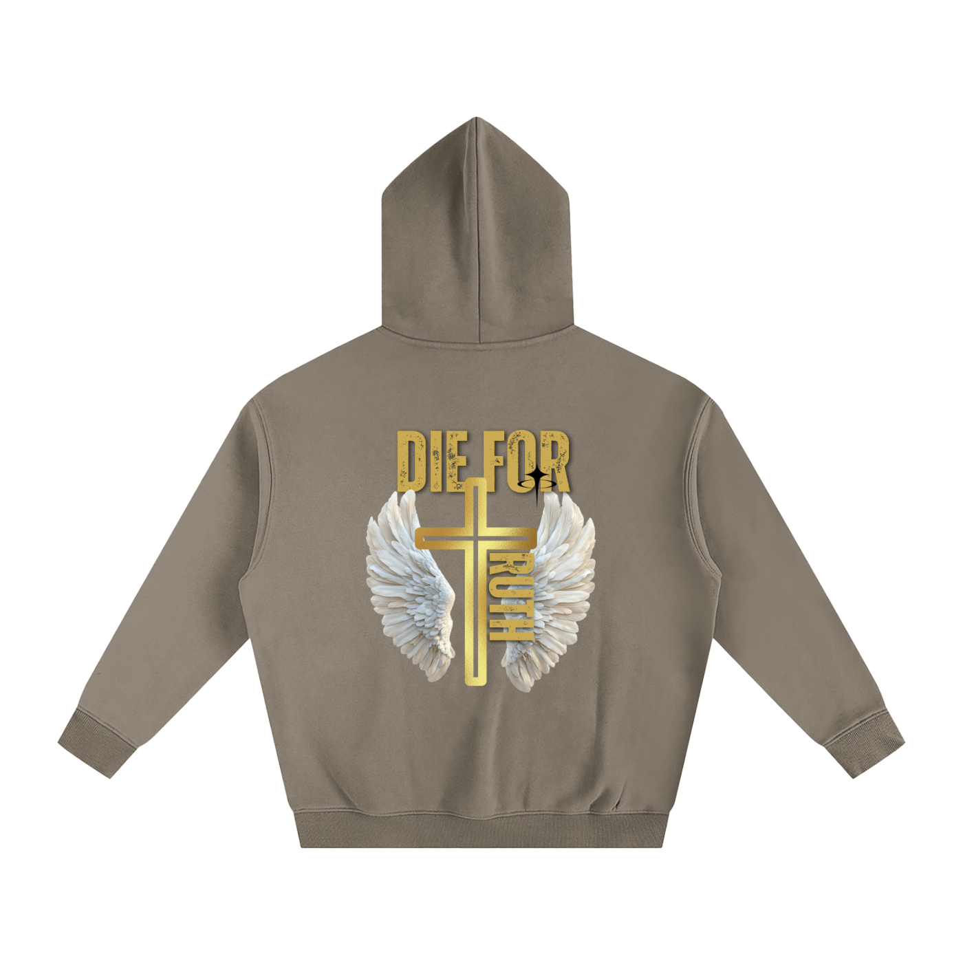 Die For Truth Oversize Fleeced Hoodie