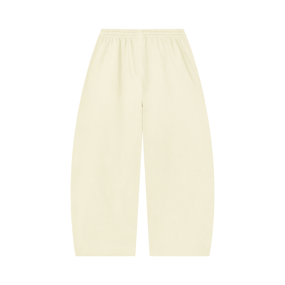 Unisex byzantine cross logo Waffle Barrel Leg Pants