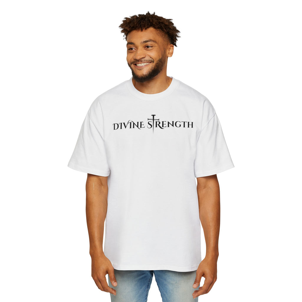Heavy Oversized Tee - 'JESUS PAID'
