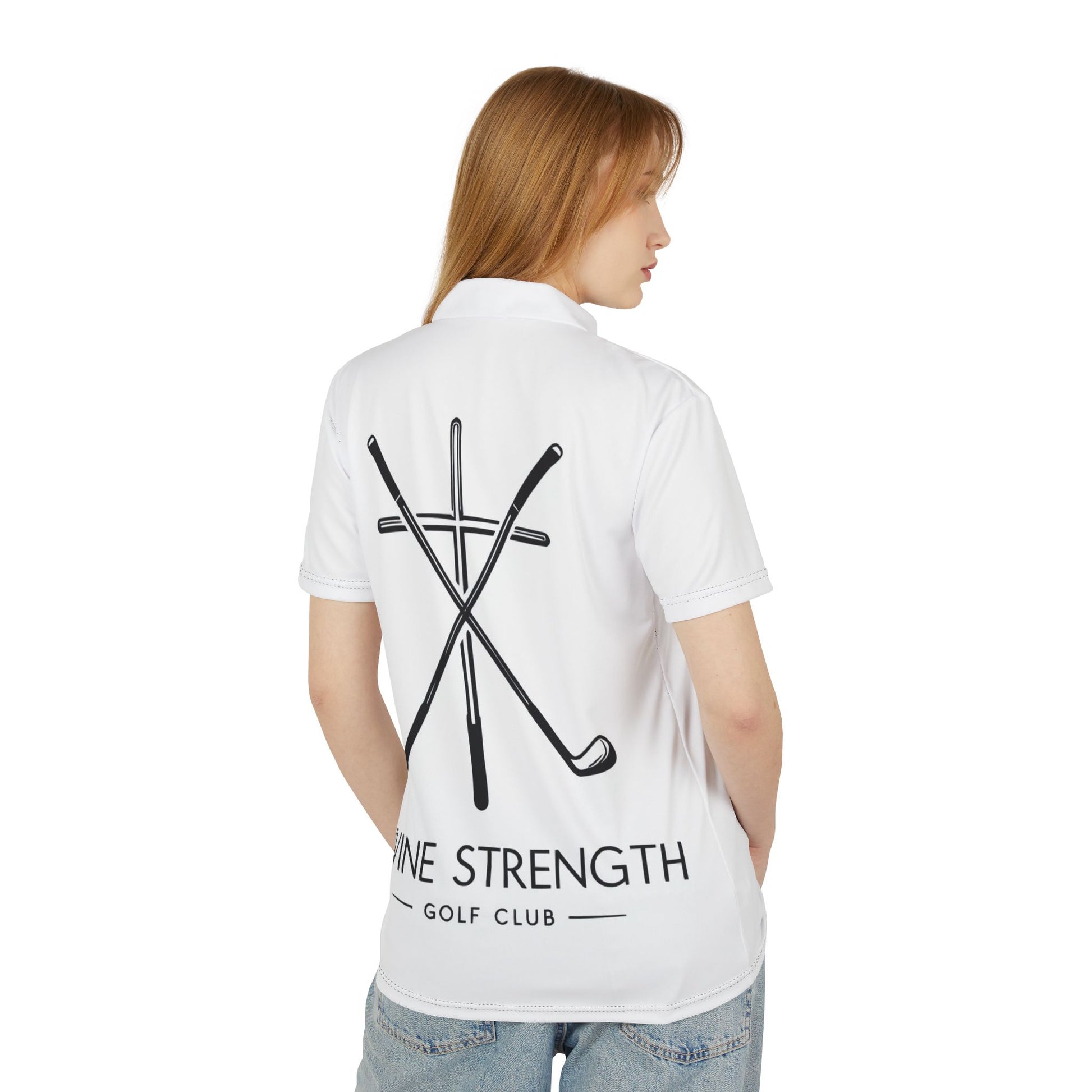 Divine Strength Unisex Polo Shirt - GOLF CLUB