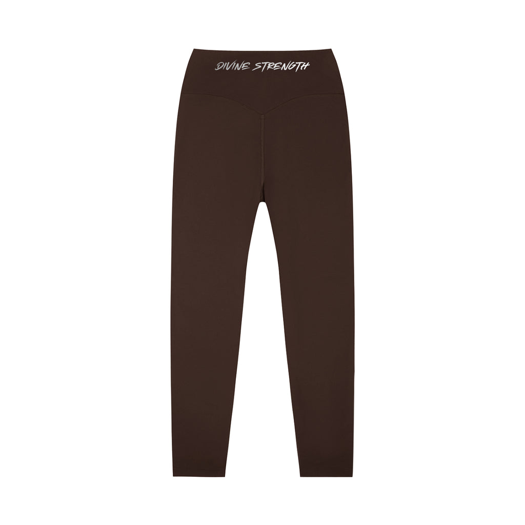 High-Waisted Emblem Yoga Leggings