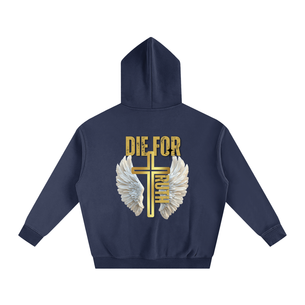 Die For Truth Oversize Fleeced Hoodie