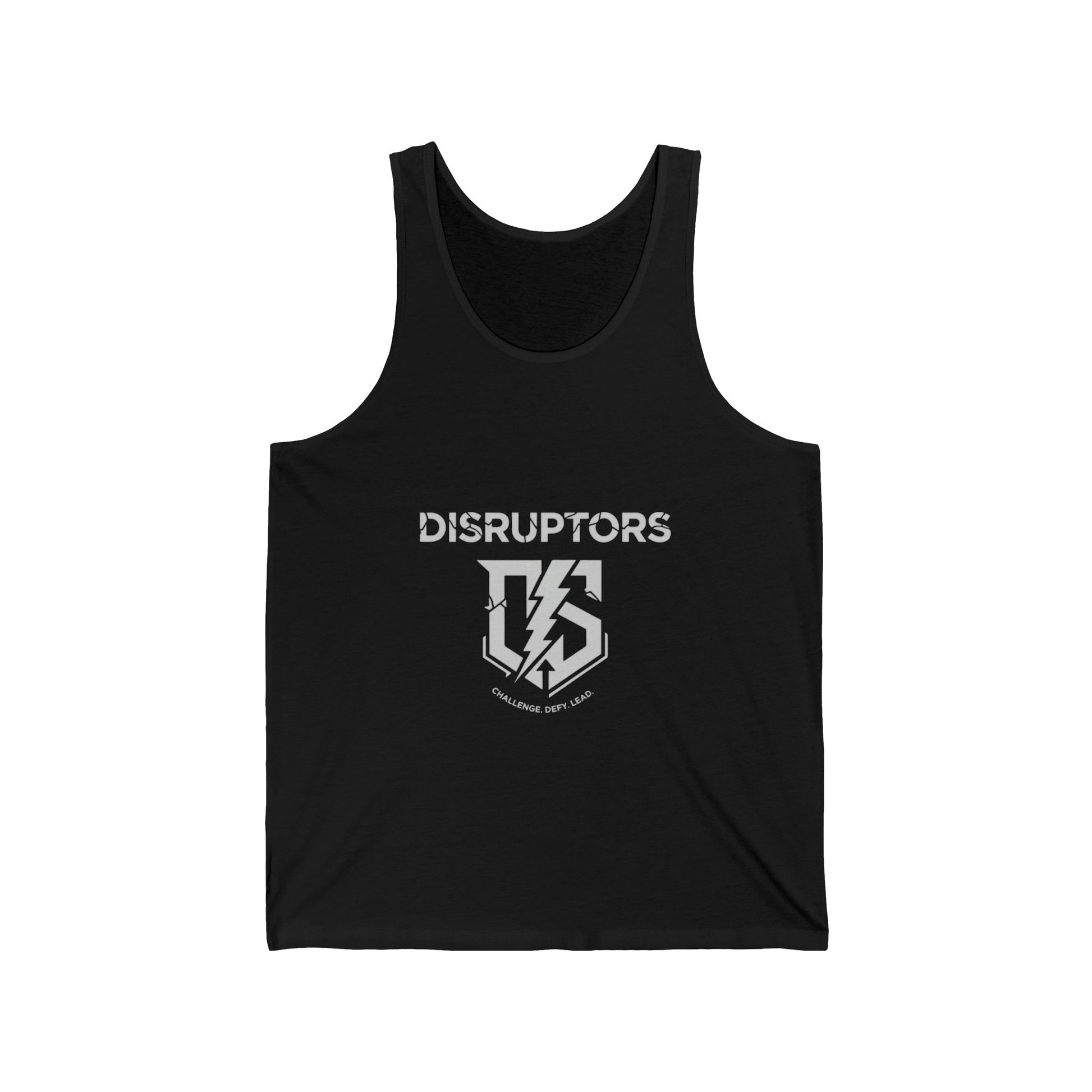 Unisex Jersey Tank Top - Stylish Disruptors Design for Casual Vibes, Great for Summer, Sports, and Everyday Wear, Ideal Gift