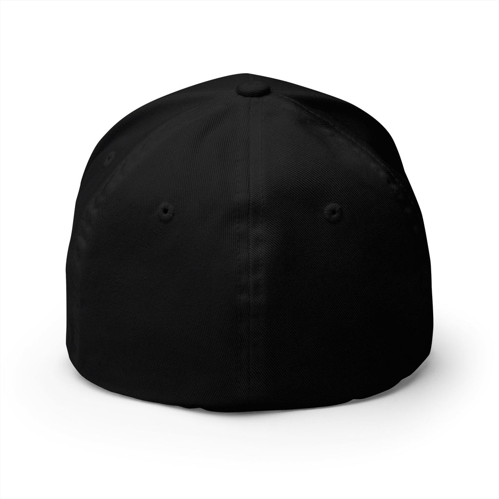 Decretive Font Divine Strength Cap- Black Stitch