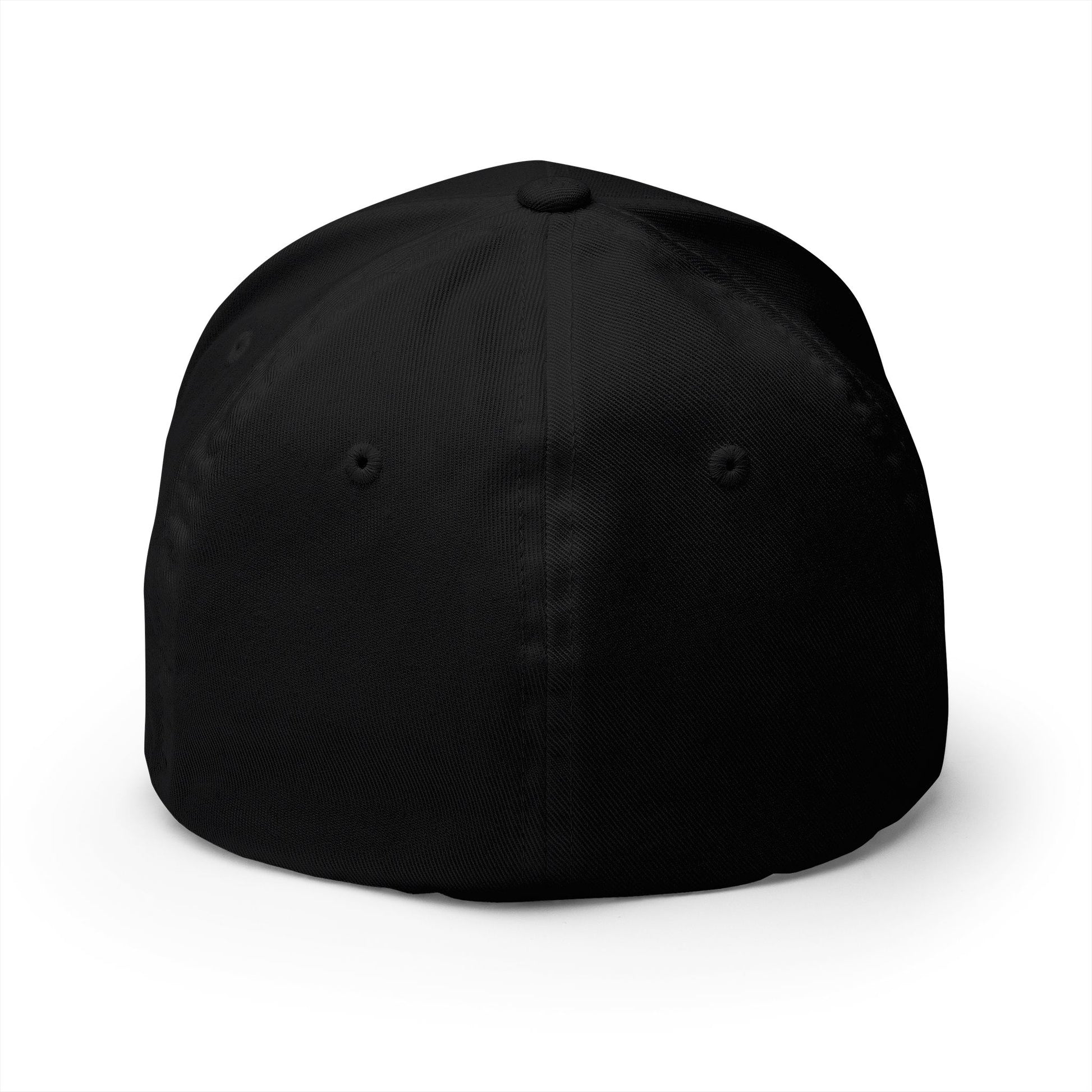 Decretive Font Divine Strength Cap- Black Stitch