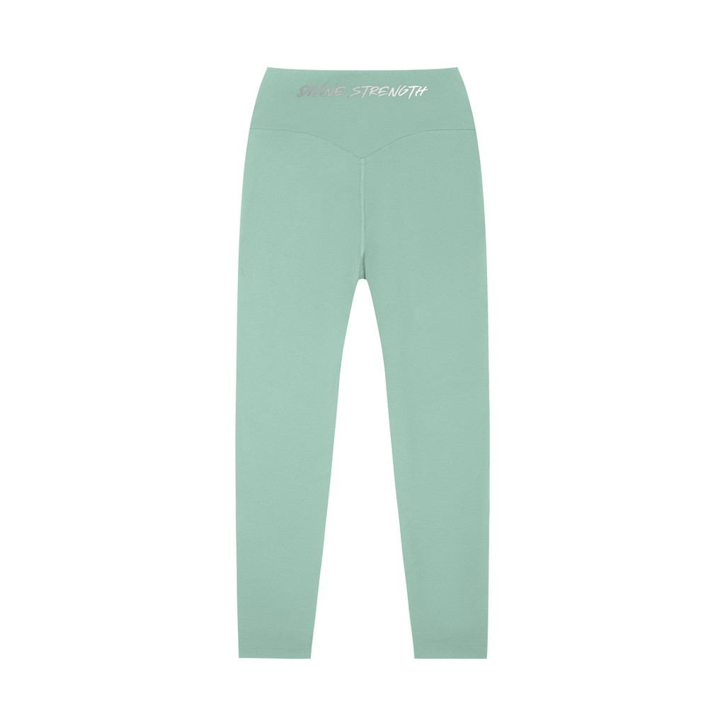 High-Waisted Emblem Yoga Leggings