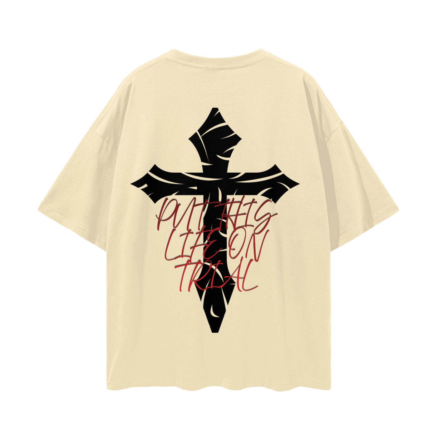 Life on trial Cross Drop Tee
