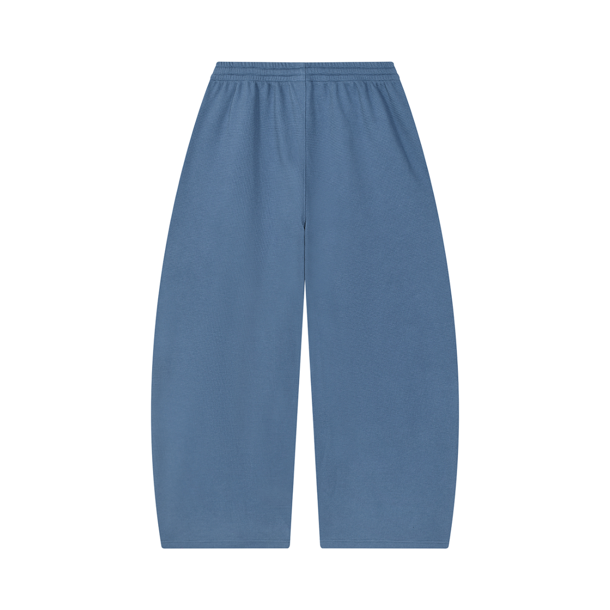 Unisex byzantine cross logo Waffle Barrel Leg Pants