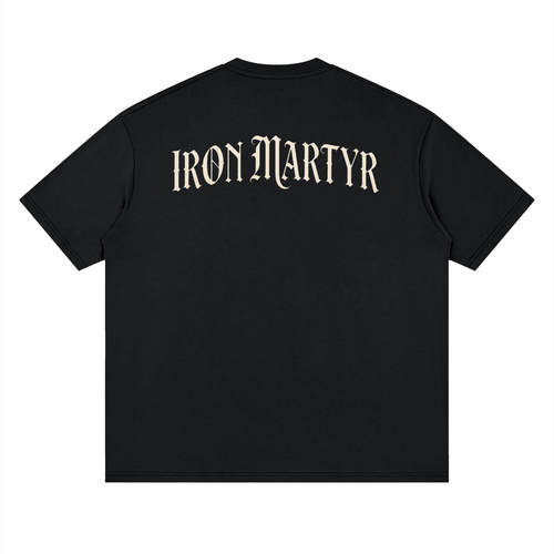 Byzantine Cross logo Drop Tee