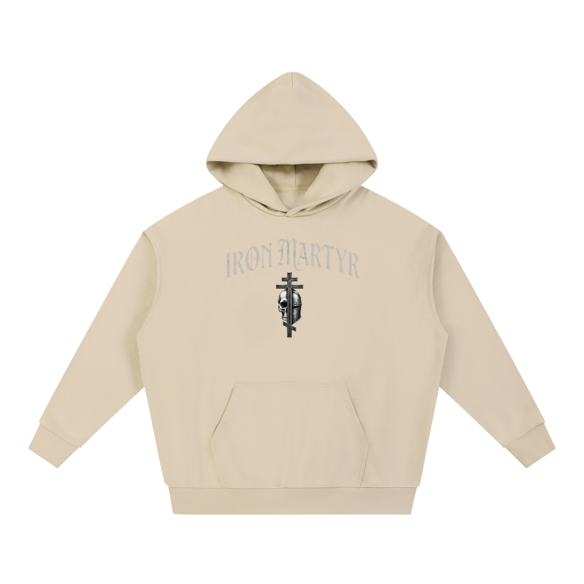 Byzantine Cross logo Heavyweight Hoodie