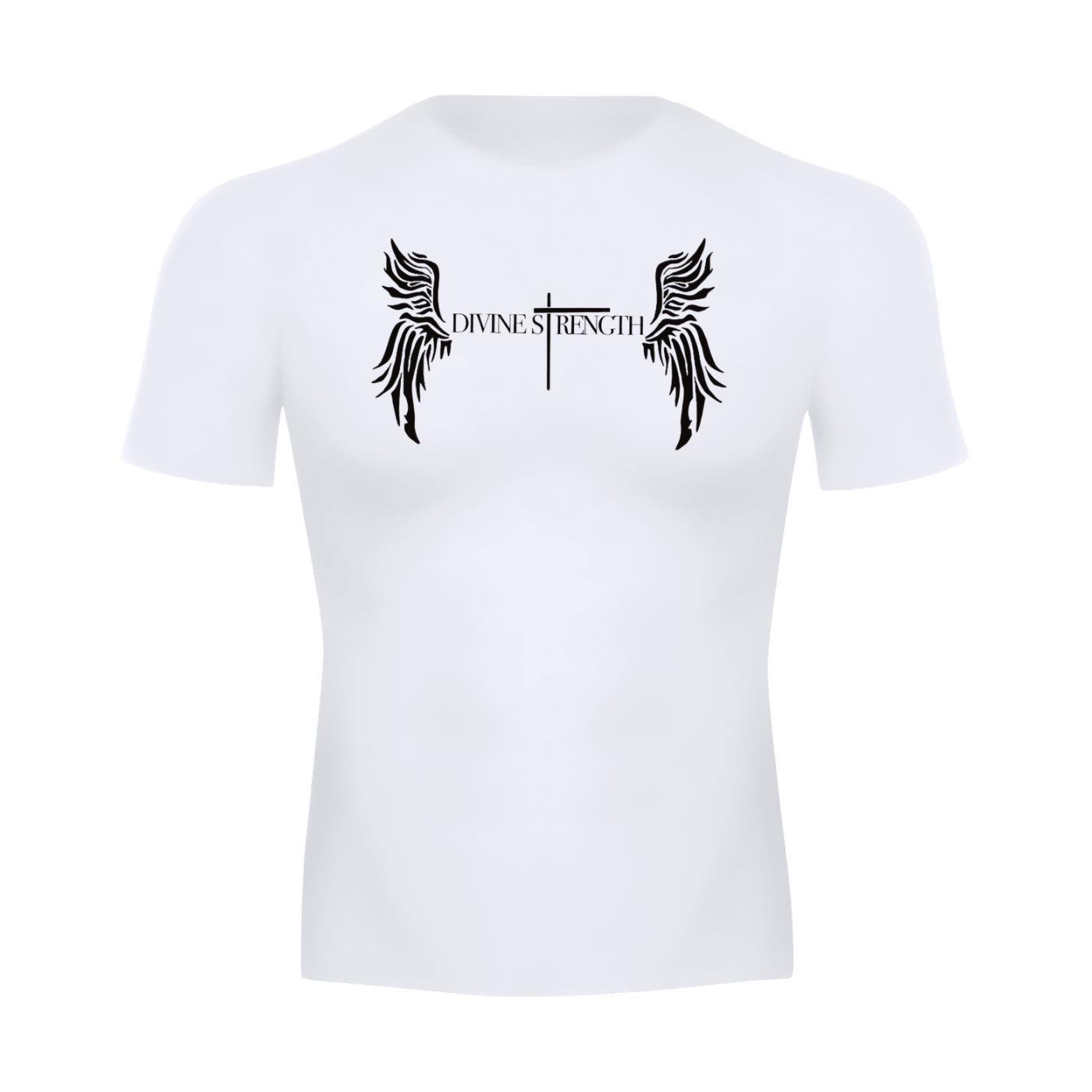 Compression Shirt Black Logo