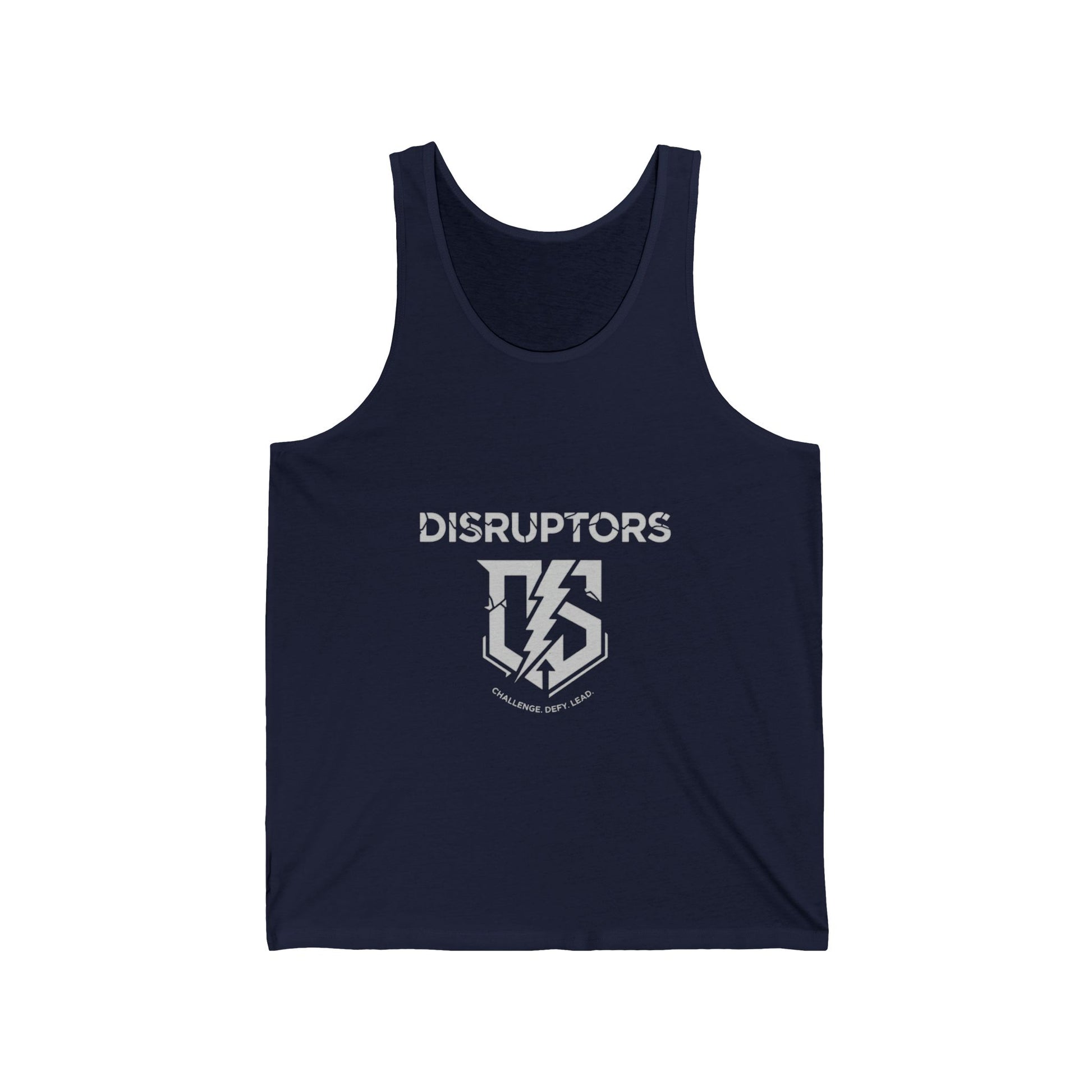 Unisex Jersey Tank Top - Stylish Disruptors Design for Casual Vibes, Great for Summer, Sports, and Everyday Wear, Ideal Gift