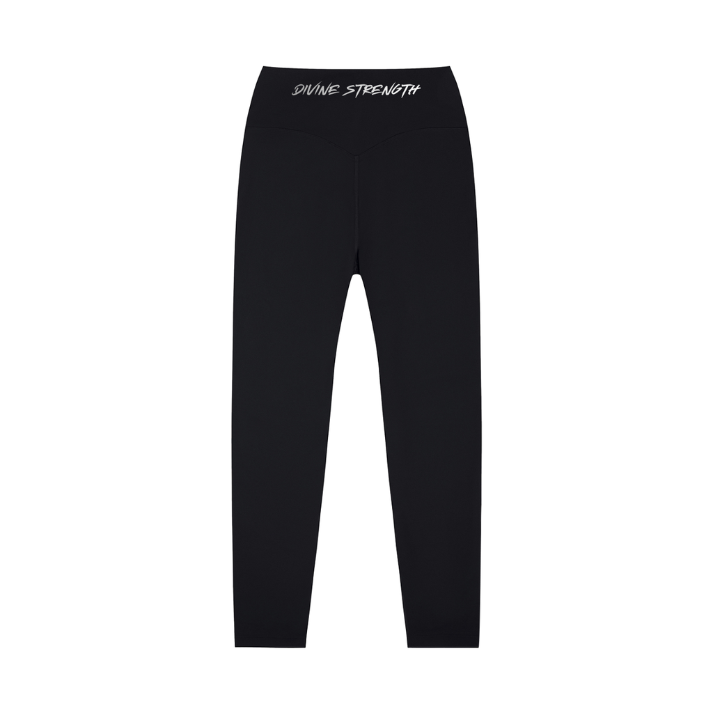 High-Waisted Emblem Yoga Leggings