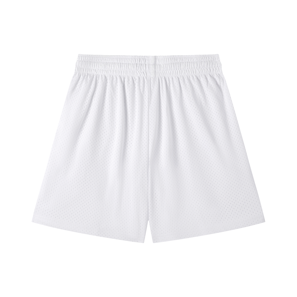 Crown of Thorns Mesh Drawstring Shorts