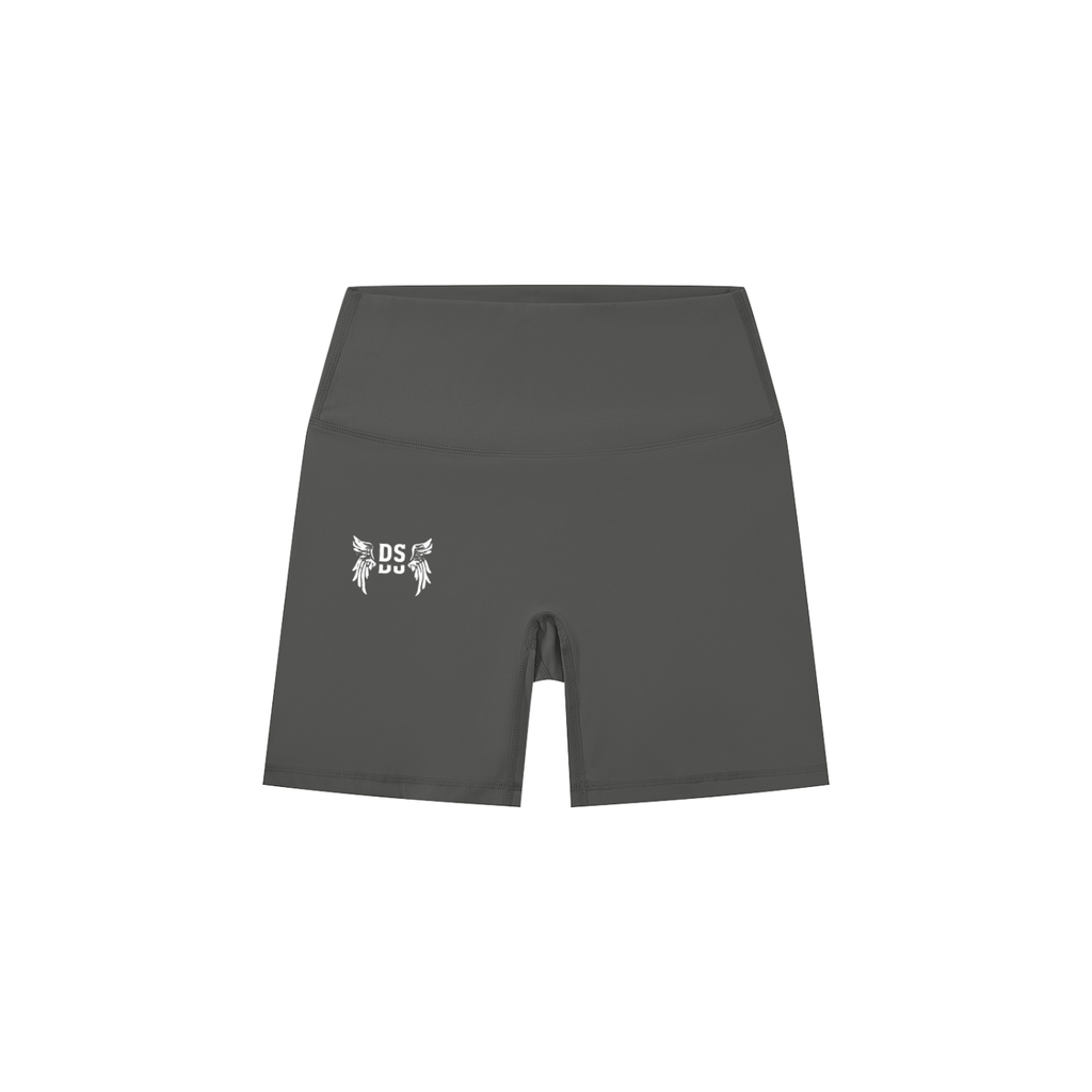 Women's Emblemed High-Waisted Biker Shorts