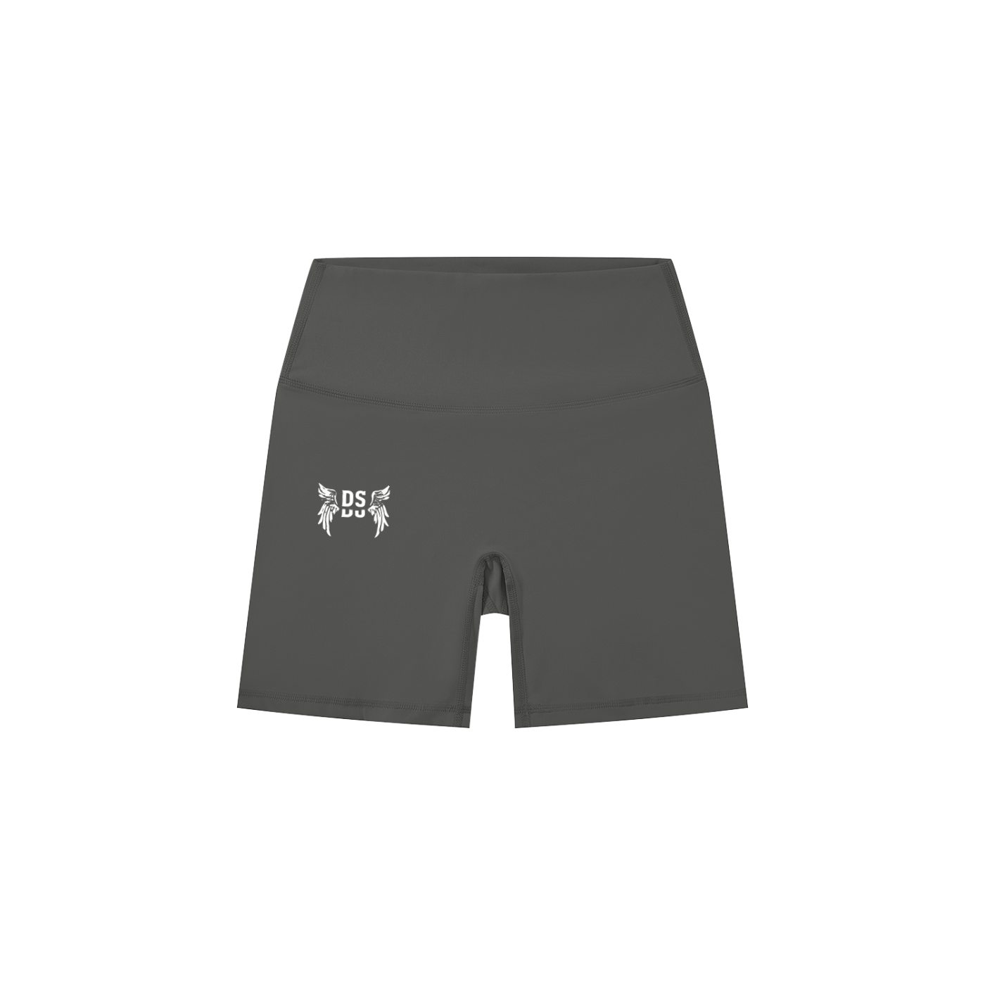 Women's Emblemed High-Waisted Biker Shorts