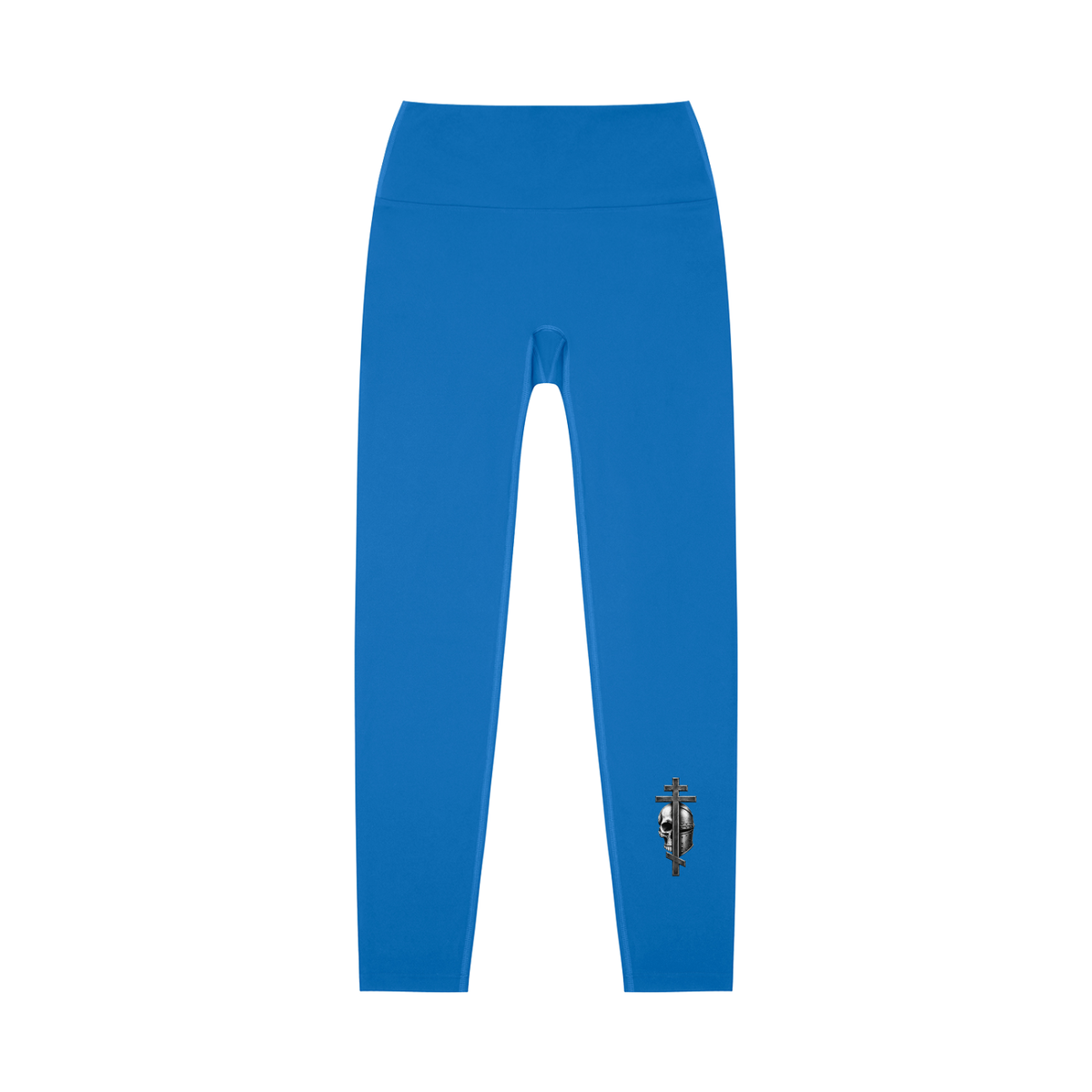 High-Waisted Byzantine cross logo Yoga Leggings