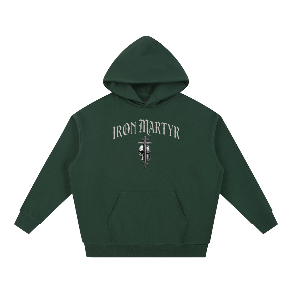 Byzantine Cross logo Heavyweight Hoodie