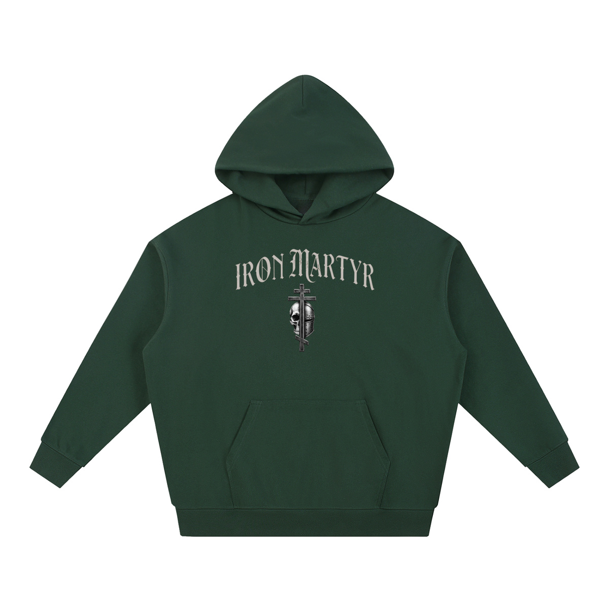 Byzantine Cross logo Heavyweight Hoodie