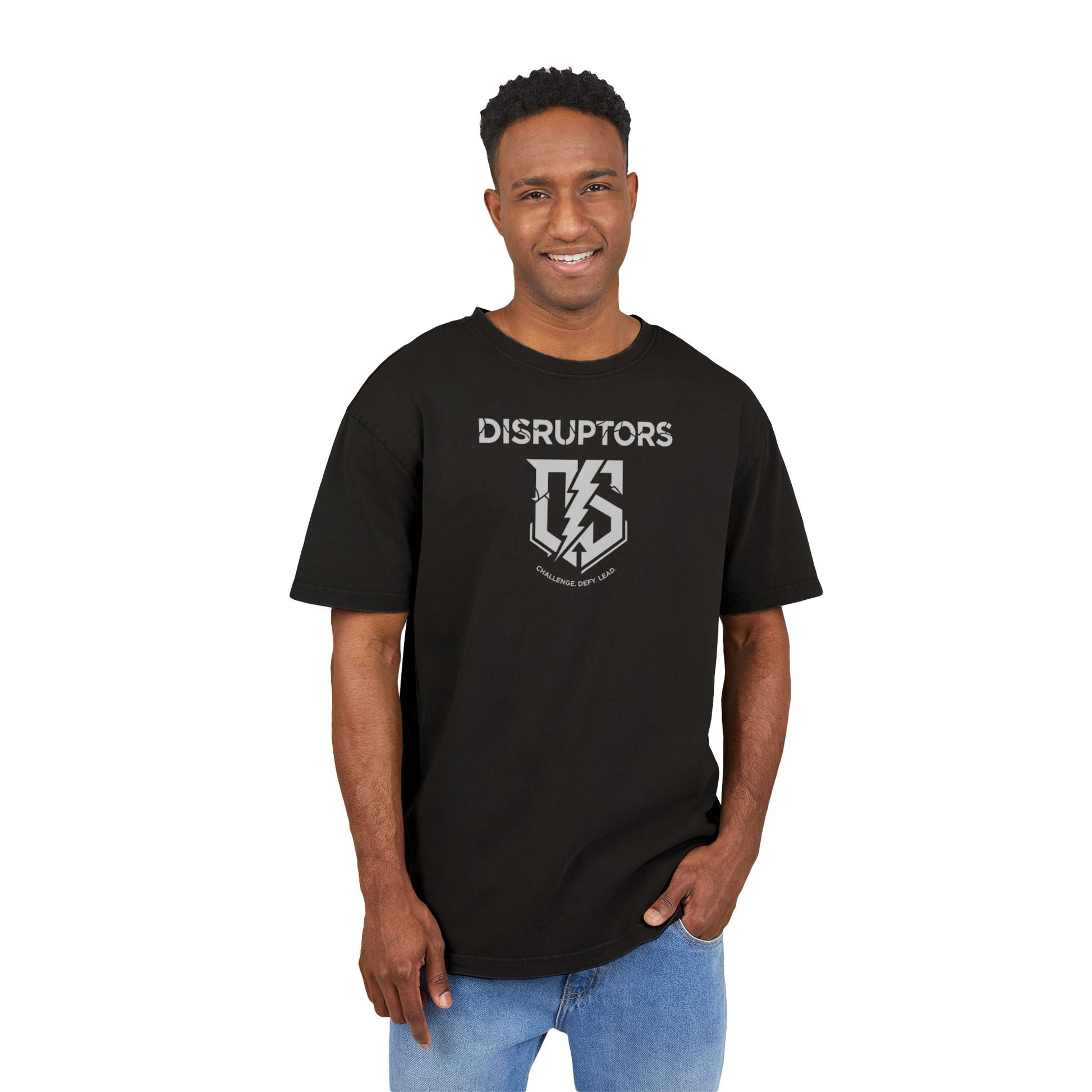 Disruptors Tribute Tee Oversized Acidwash