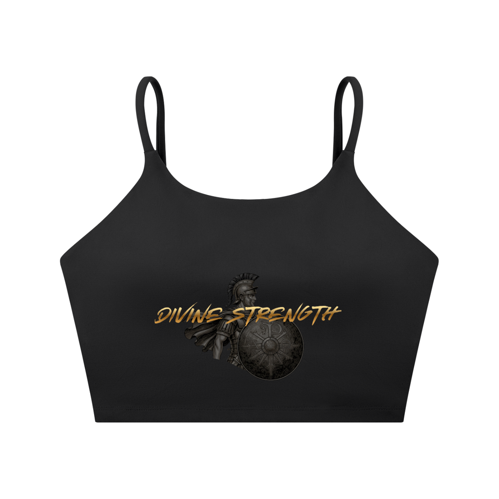Battle Ready Spaghetti Strap Yoga Sports Bra