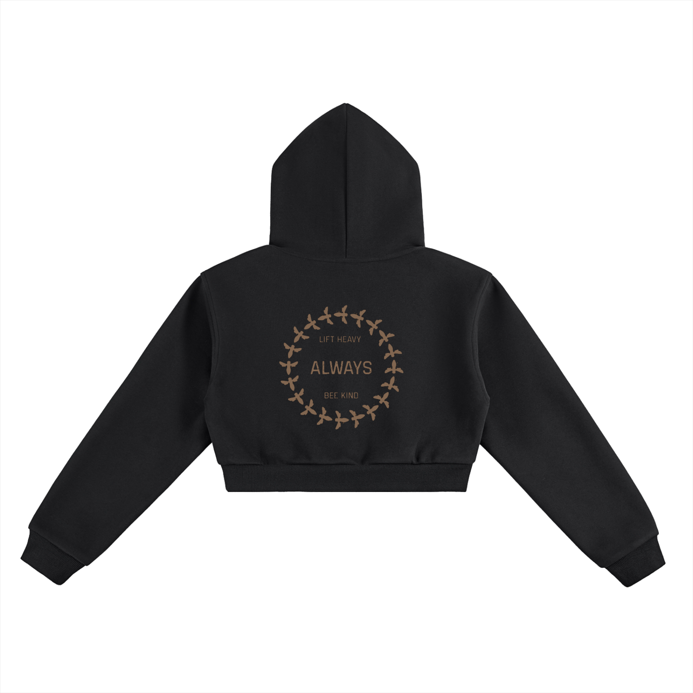 Women's Bee Kind Cropped Hoodie
