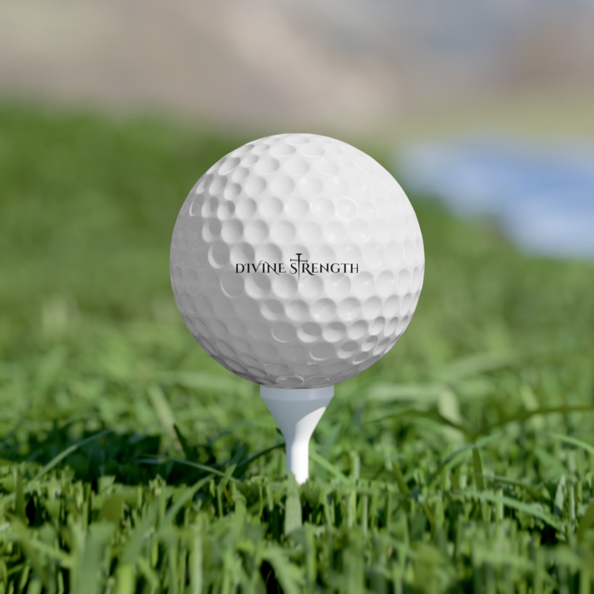 Divine Strength Golf Balls - Set of 6