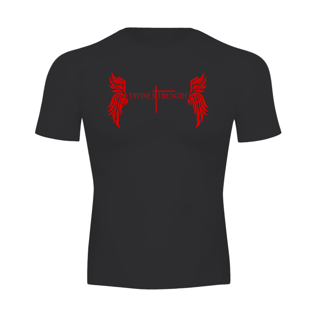 Compression Shirt Red Logo